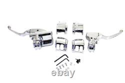 Handlebar Control Kit Chrome fits Harley Davidson