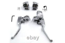 Handlebar Control Kit Chrome fits Harley Davidson