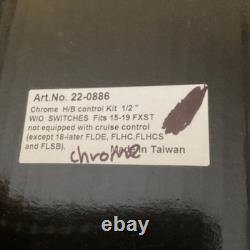 Handlebar Control Kit Chrome fits Harley Davidson