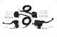 Handlebar Control Kit With Switches Black Fits Harley-davidson