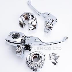 Handlebar Controls Hand Lever Control Single Disc for 96-06 Harley Dyna 22-0820