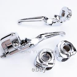 Handlebar Controls Hand Lever Control Single Disc for 96-06 Harley Dyna 22-0820