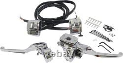 HardDrive 11/16 Handlebar Controls with Switches Chrome #26-128 Harley Davidson