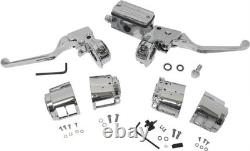 HardDrive Handlebar Controls without Switches 3/4 Chrome 26-046 Harley Davidson