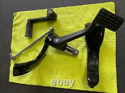 Harley 04-13 XL Sportster Oem Stock Black MID Foot Controls Used