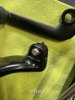 Harley 04-13 XL Sportster Oem Stock Black MID Foot Controls Used