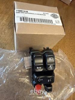Harley 14-25 Police FLHTP Left Hand Switch Control Pack Siren & Cruise OEM NEW