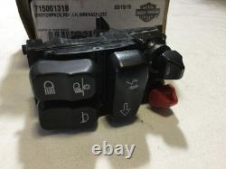 Harley 14-25 Police FLHTP Left Hand Switch Control Pack Siren & Cruise OEM NEW