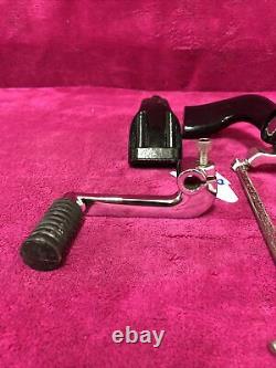 Harley 2004-13 Sportster Mid Controls set foot peg mount bracket brake pedal Oem