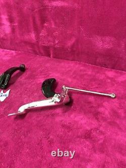 Harley 2004-13 Sportster Mid Controls set foot peg mount bracket brake pedal Oem