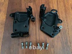 Harley Davidson 07-17 Softail Left & Right Extended Forward Control Brackets