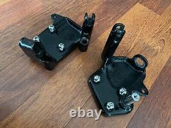 Harley Davidson 07-17 Softail Left & Right Extended Forward Control Brackets