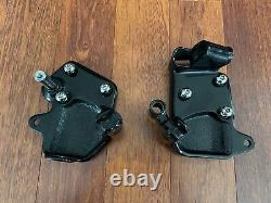 Harley Davidson 07-17 Softail Left & Right Extended Forward Control Brackets