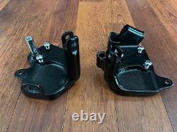 Harley Davidson 07-17 Softail Left & Right Extended Forward Control Brackets