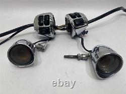 Harley-Davidson 08 FLSTF Fatboy Hand Control Switches With Turn Signals Chrome