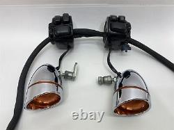 Harley-Davidson 08 FXDB Street Bob Hand Control Switches W Signals