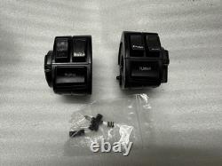 Harley-Davidson 1982-92 Genuine Handlebar Switch Control Housing Pair Used