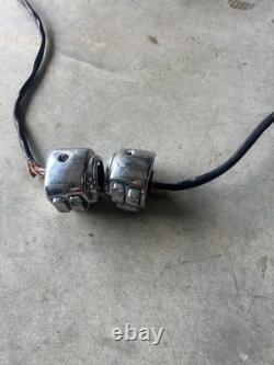 Harley-Davidson 1997 softail Hand Control Switches Chrome 70228-96A