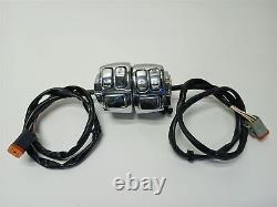 Harley-Davidson 1999 Softail Heritage Hand Control Switches Chrome