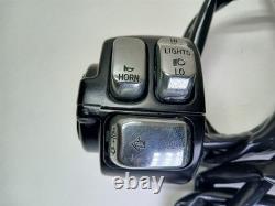 Harley-Davidson 2001 Dyna Wide Glide Hand Control Switches Black & Chrome