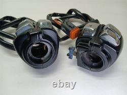 Harley-Davidson 2001 Dyna Wide Glide Hand Control Switches Black & Chrome