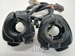 Harley-Davidson 2002 FLHR Road King Hand Control Switches 71682-06A 71683-06A