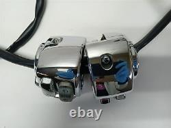 Harley-Davidson 2003 Softail Deuce Hand Control Switches Chrome