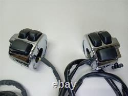 Harley-Davidson 2004 Dyna Wide Glide Hand Control Switches Chrome