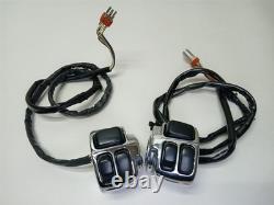 Harley-Davidson 2004 Dyna Wide Glide Hand Control Switches Chrome