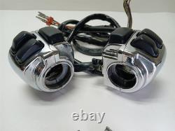 Harley-Davidson 2004 Dyna Wide Glide Hand Control Switches Chrome
