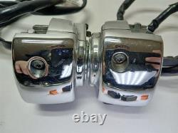 Harley-Davidson 2004 Dyna Wide Glide Hand Control Switches Chrome