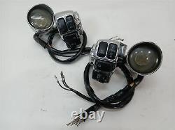 Harley-Davidson 2007 CVO Road King Hand Control Switches Chrome Turn Signals