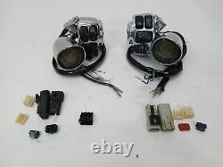 Harley-Davidson 2007 CVO Road King Hand Control Switches Chrome Turn Signals