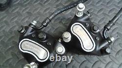 Harley Davidson 2007 FLHX Complete Handlebars and Brakes Controls Calipers