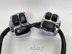 Harley-Davidson 2008 Softail Heritage Hand Control Switches Chrome 71684-06