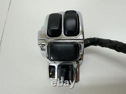 Harley-Davidson 2011 Road Glide CVO Hand Control Switches Chrome For 18 Bars