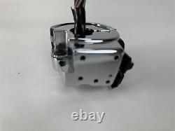 Harley-Davidson 2011 Road Glide CVO Hand Control Switches Chrome For 18 Bars