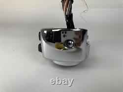 Harley-Davidson 2011 Road Glide CVO Hand Control Switches Chrome For 18 Bars