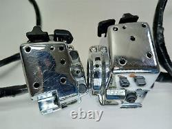 Harley-Davidson 2012 Electra Glide CVO Hand Control Switches Chrome 56866-06A