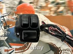 Harley-Davidson 2014 Dyna FAT BOB Left Control Switch 72949-12A TURN SIGNAL NICE