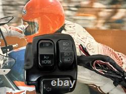 Harley-Davidson 2014 Dyna FAT BOB Left Control Switch 72949-12A TURN SIGNAL NICE
