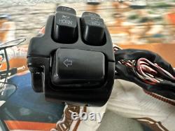 Harley-Davidson 2014 Dyna FAT BOB Left Control Switch 72949-12A TURN SIGNAL NICE