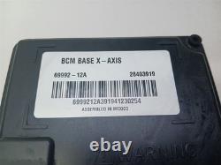 Harley-Davidson 2014 Electra Glide BCM X-Axis Control Module 69992-12A