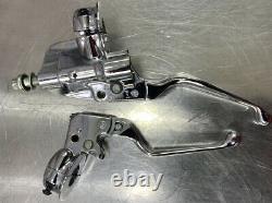 Harley Davidson 9/16 Bore Master Cylinder Hand Controls 96-08 Chrome B126