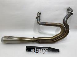 Harley-Davidson 91-17 Dyna with Mid Controls Exhaust 2 into 1 Bassani 1D2SSL
