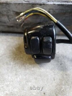 Harley Davidson Black Handlebar Controls Wired Switch Housings, Pair (l And R)