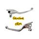 Harley Davidson Chrome Slotted Hand Control Lever Kit 36700274 2021-2025 Touring