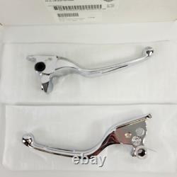 Harley Davidson Chrome Slotted Hand Control Lever Kit 36700274 2021-2025 Touring