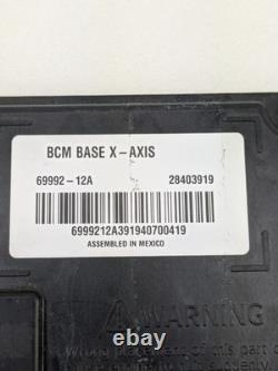 Harley-Davidson Dyna Touring Non Security BCM Body Control Module 69992-12A