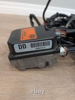 Harley-Davidson Electro-Motor Cruise Control Assembly, 70955-04 & Wiring Harness